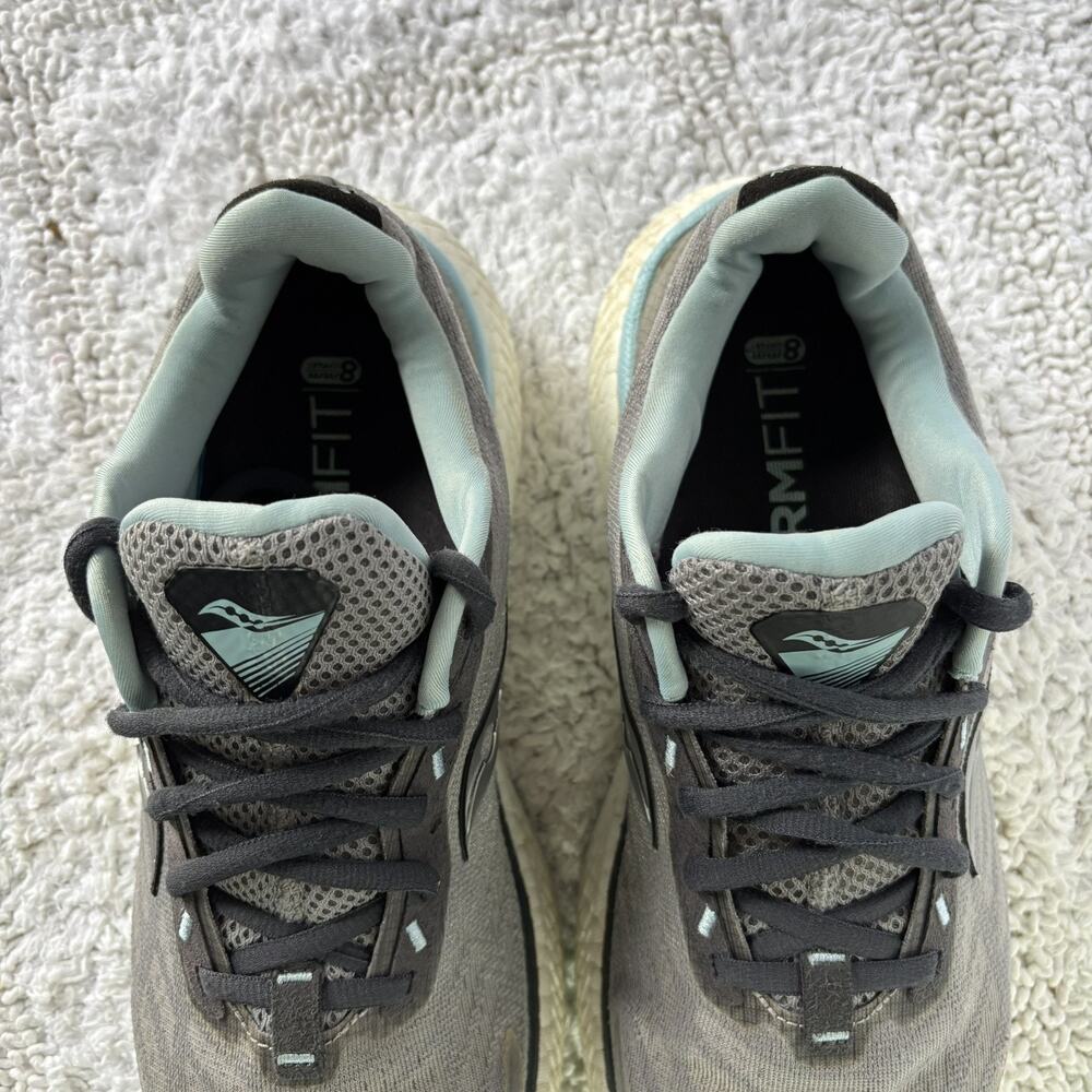 Saucony Womens Triumph 19 S10678-20 Gray Running Shoes Sneakers Size 9 - Picture 10 of 12